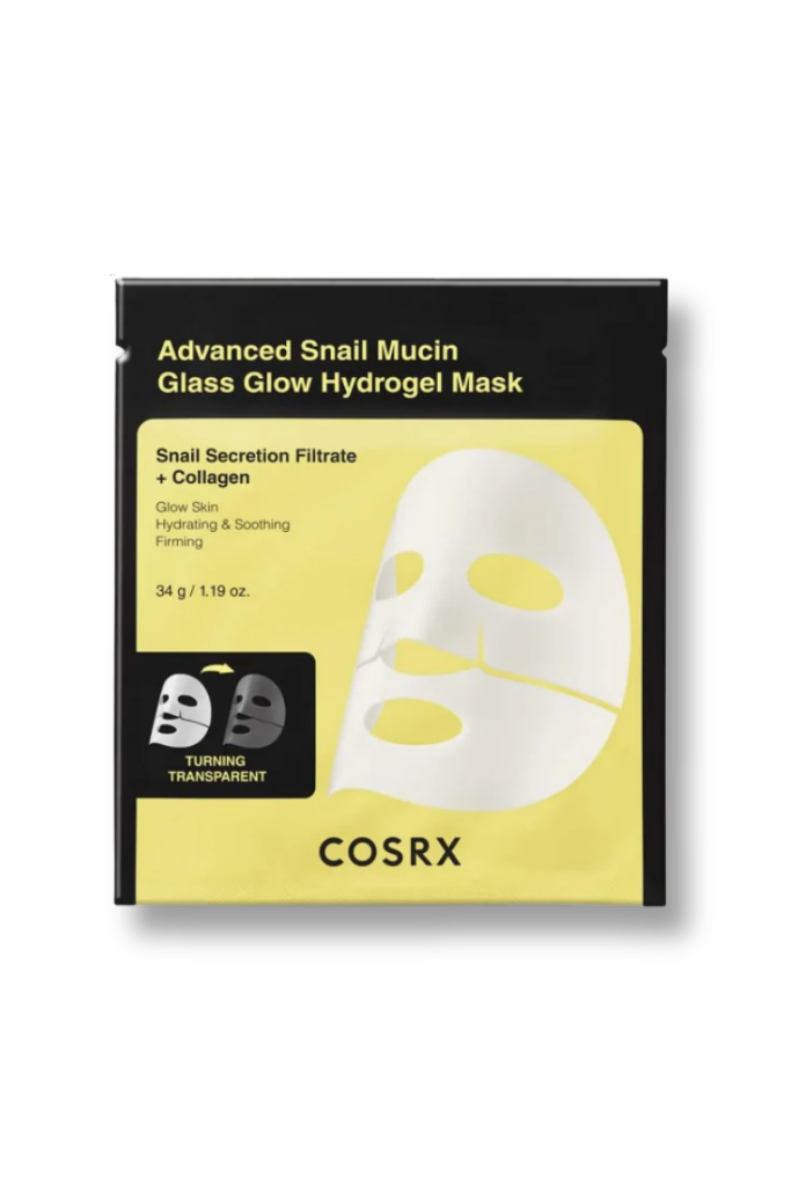 Advanced Snail Mucin Glass Glow Hydrogel Mask