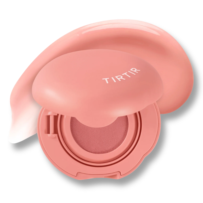 Airy Bloom Mesh Cushion Blush