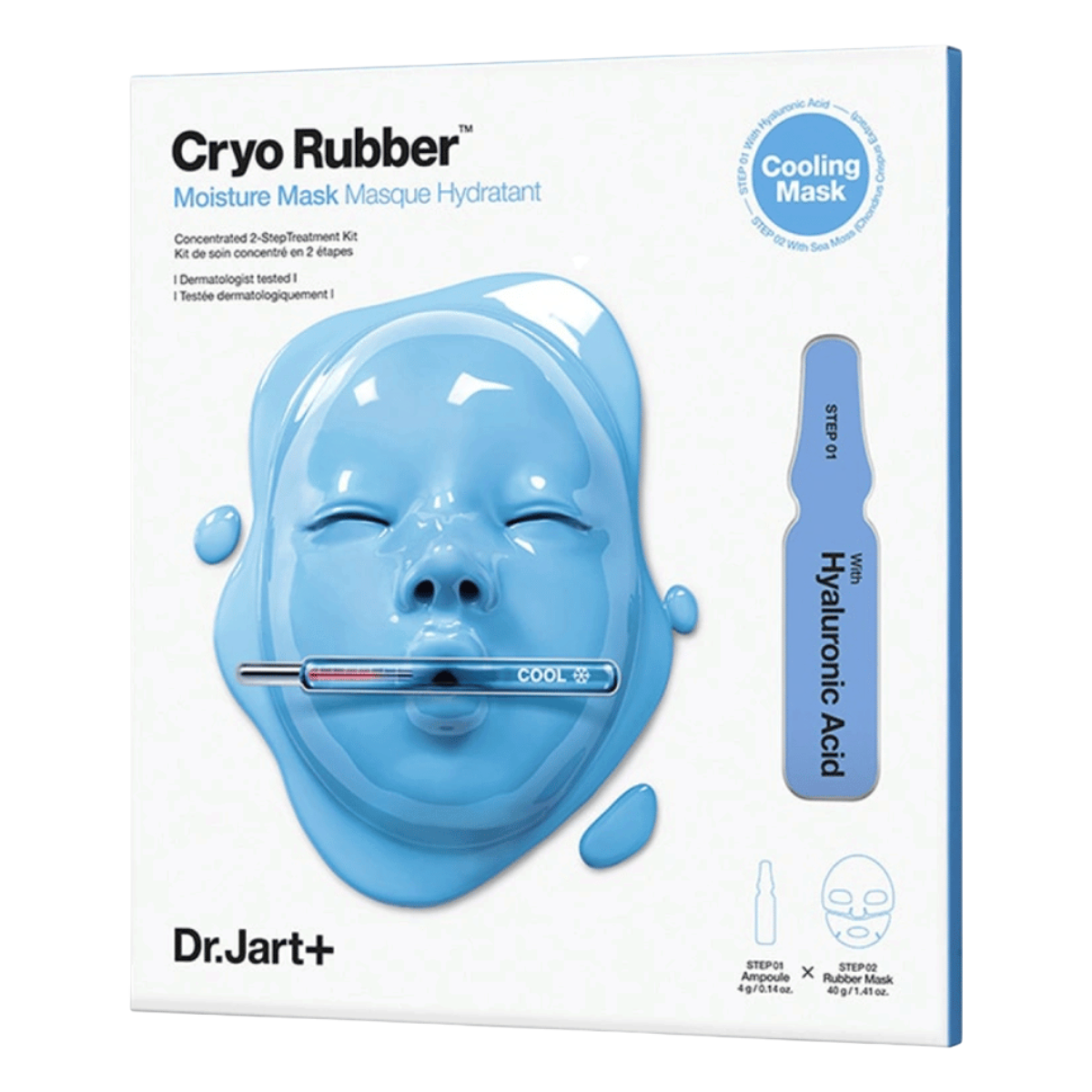 Cryo Rubber with Moisturizing Hyaluronic Acid