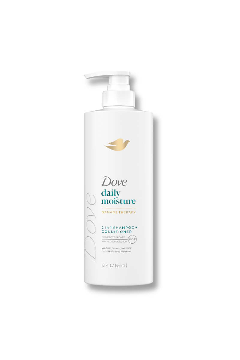 Dove Damage Therapy Daily Moisture 2 in 1 Shampoo and Conditioner