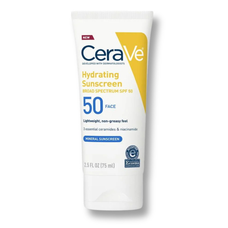 Hydrating Mineral Sunscreen SPF 50 Face Lotion