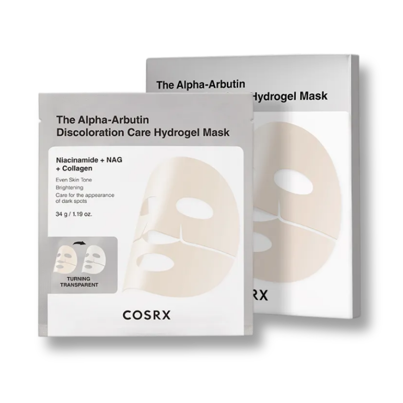 The Alpha-Arbutin Discoloration Care Hydrogel Mask