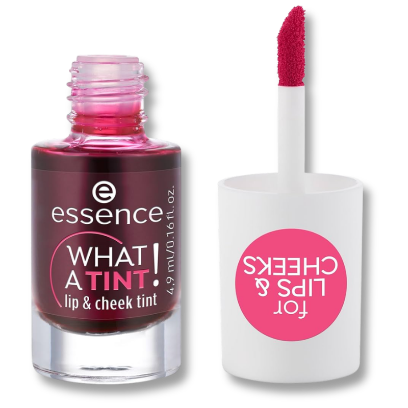 WHAT A TINT! staining lip & cheek tint
