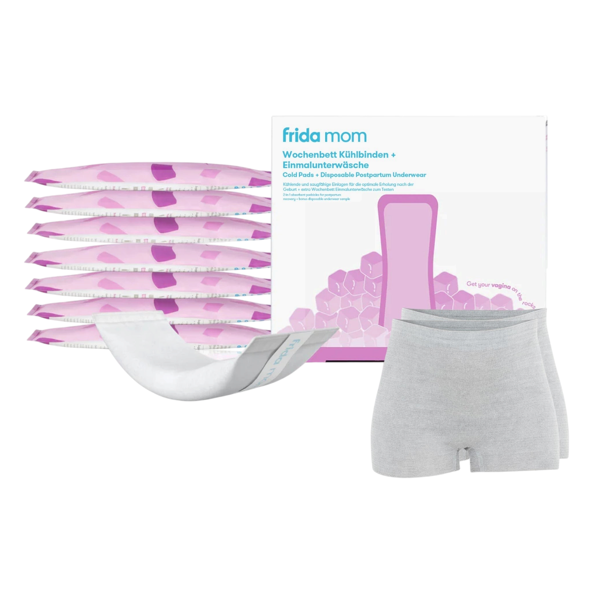 Postpartum Cooling Pads + Disposable Underwear